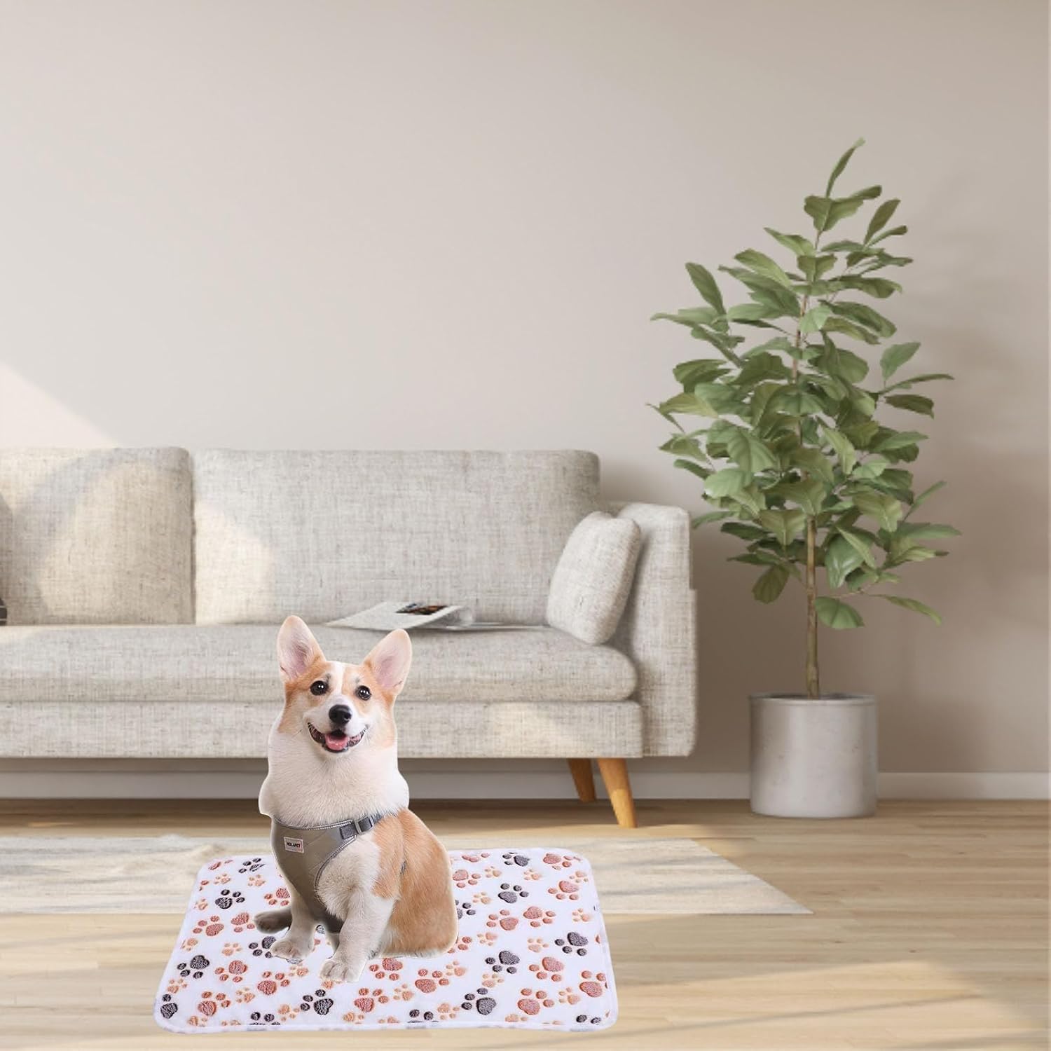 Katzendecke Flauschig Waschbar Haustierdecke 40x60 cm 3er Set