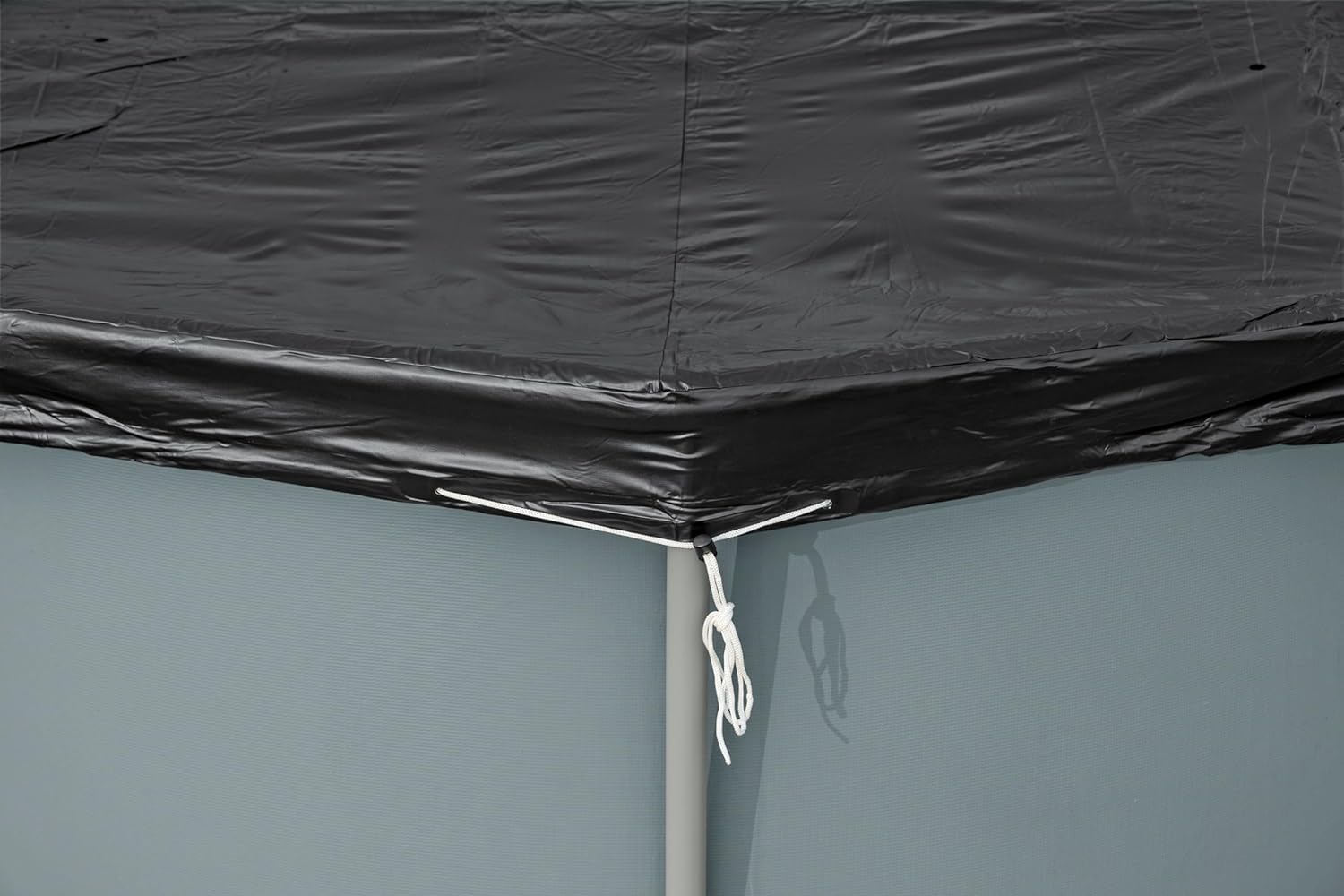 Bestway Abdeckplane PVC Oval 427 x 250 cm schwarz