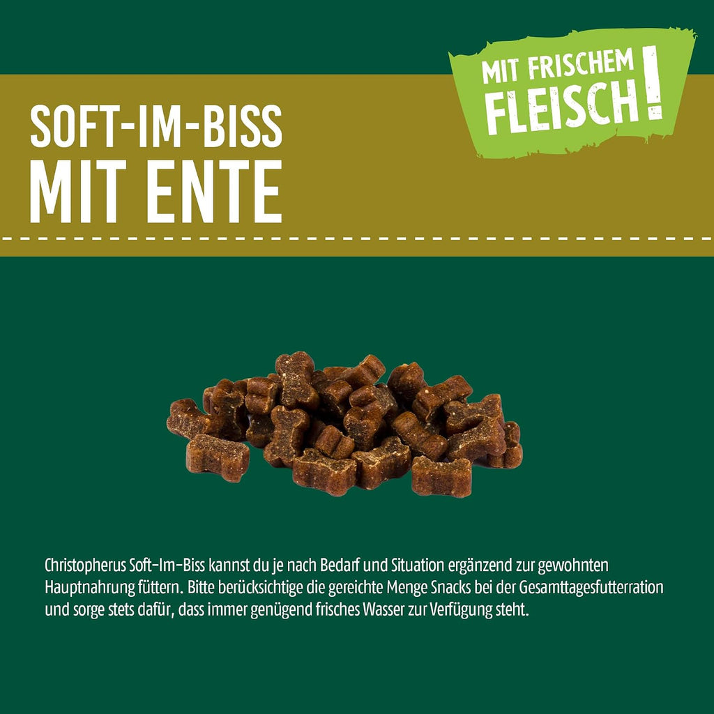 Christopherus Soft-Im-Biss Forelle + Insekt Leckerli fuer Hunde verschieden