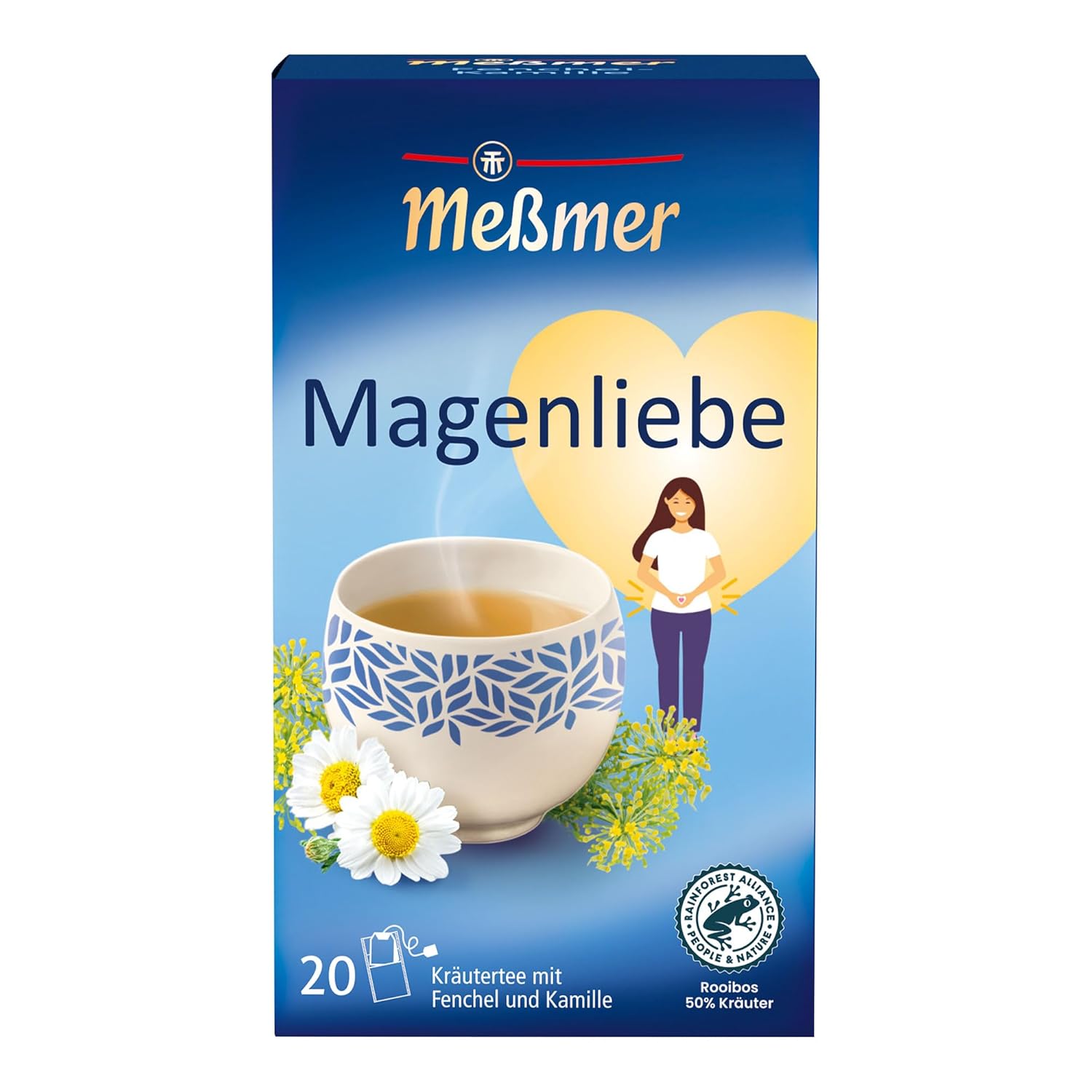 Messmer Matcha Spirit Gruener Tee 20 Teebeutel