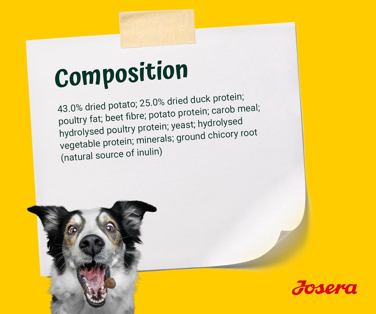 Josera Ente und Kartoffel Hundefutter 12,5kg getreidefreies Trockenfutter