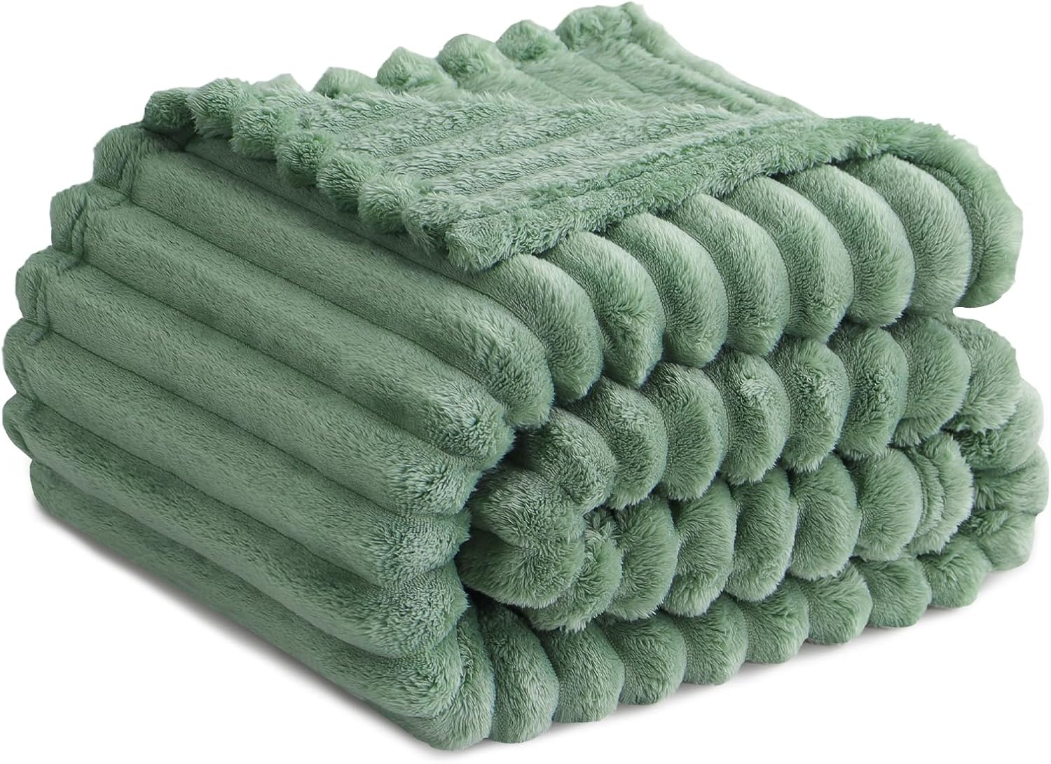 RUIKASI Kuscheldecke Flauschig Fleecedecke 150×200 cm Grau 150cm-270cm