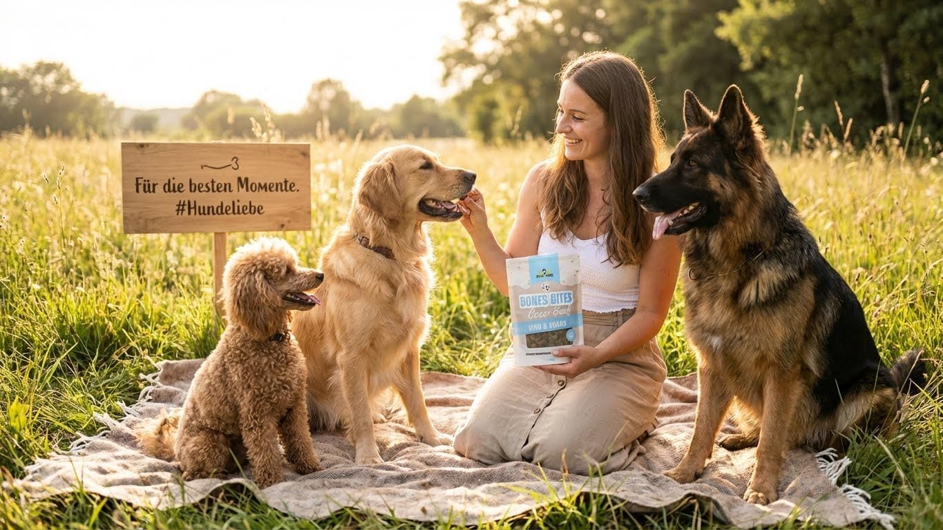 Bones Bites Coco’Beef Hundeleckerlis 84% Rind mit Kokos Monoprotein