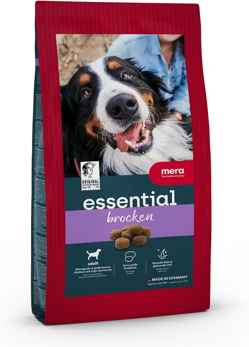 MERA Essential Softdiner Trockenfutter Geflügel für sportliche Hunde