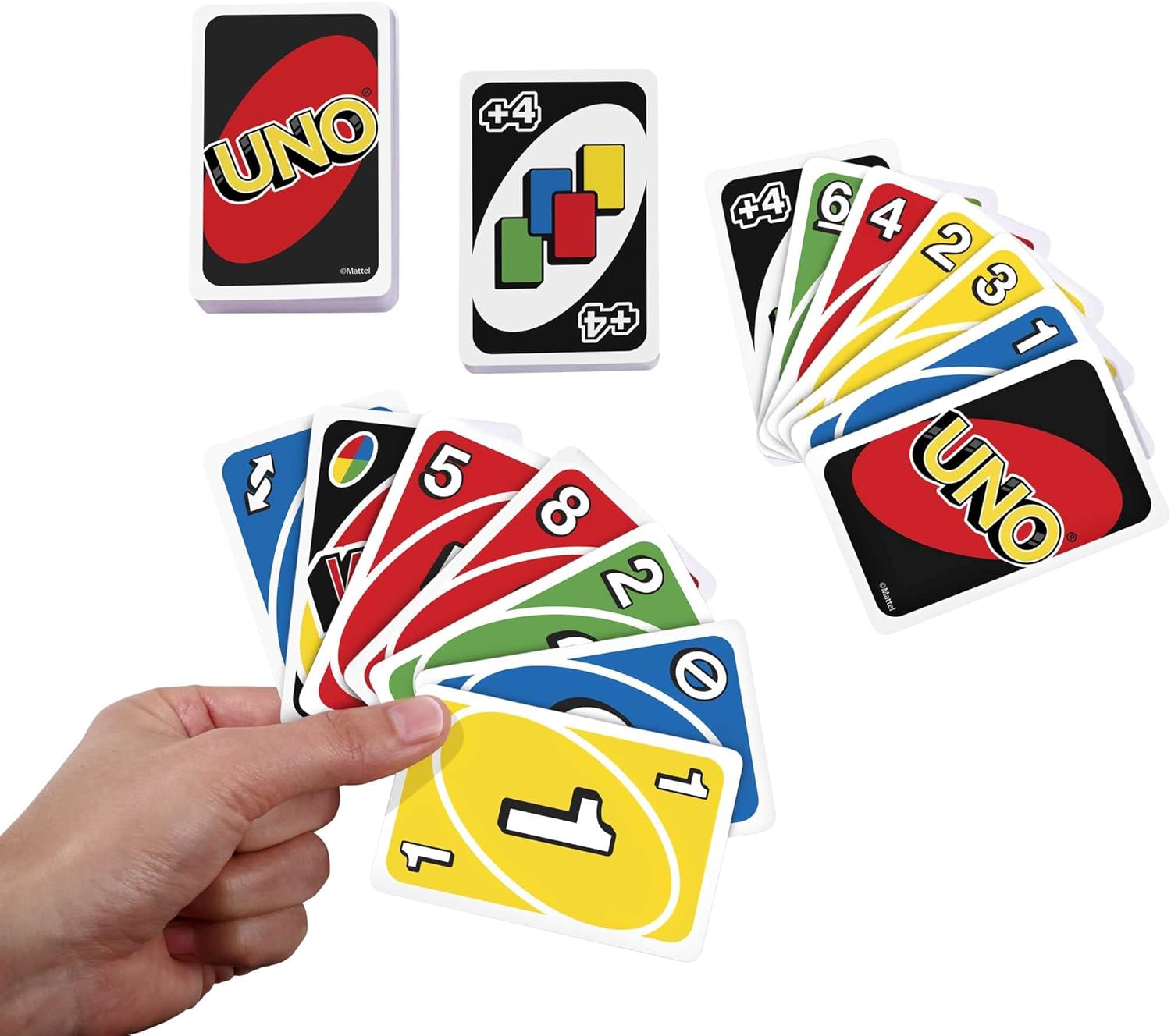 Mattel UNO Kartenspiel Reise Ausgabe 2-10 Spieler ab 7 Jahren