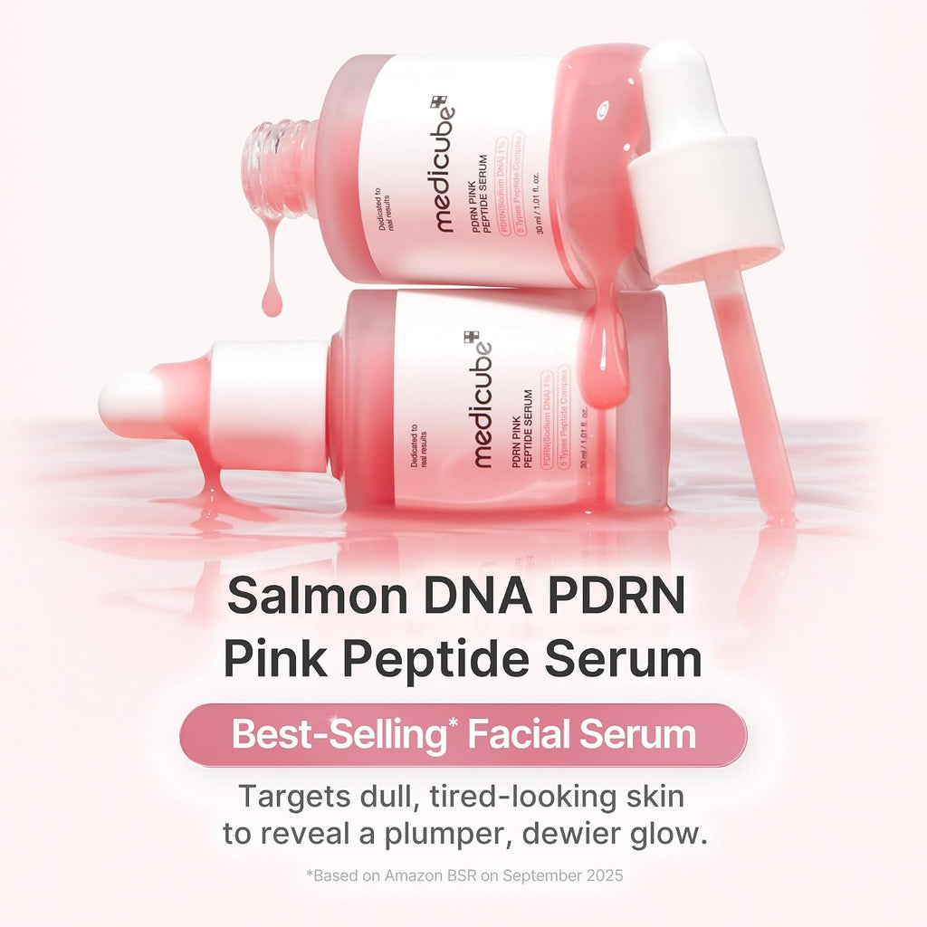 Salmon DNA PDRN Pink Peptide Serum 30 ml Niacinamide Korean Skincare