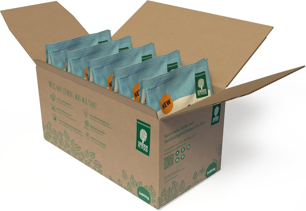 Green Petfood InsectDog Vitality Adult Hunde Trockenfutter Insekten Ente -7