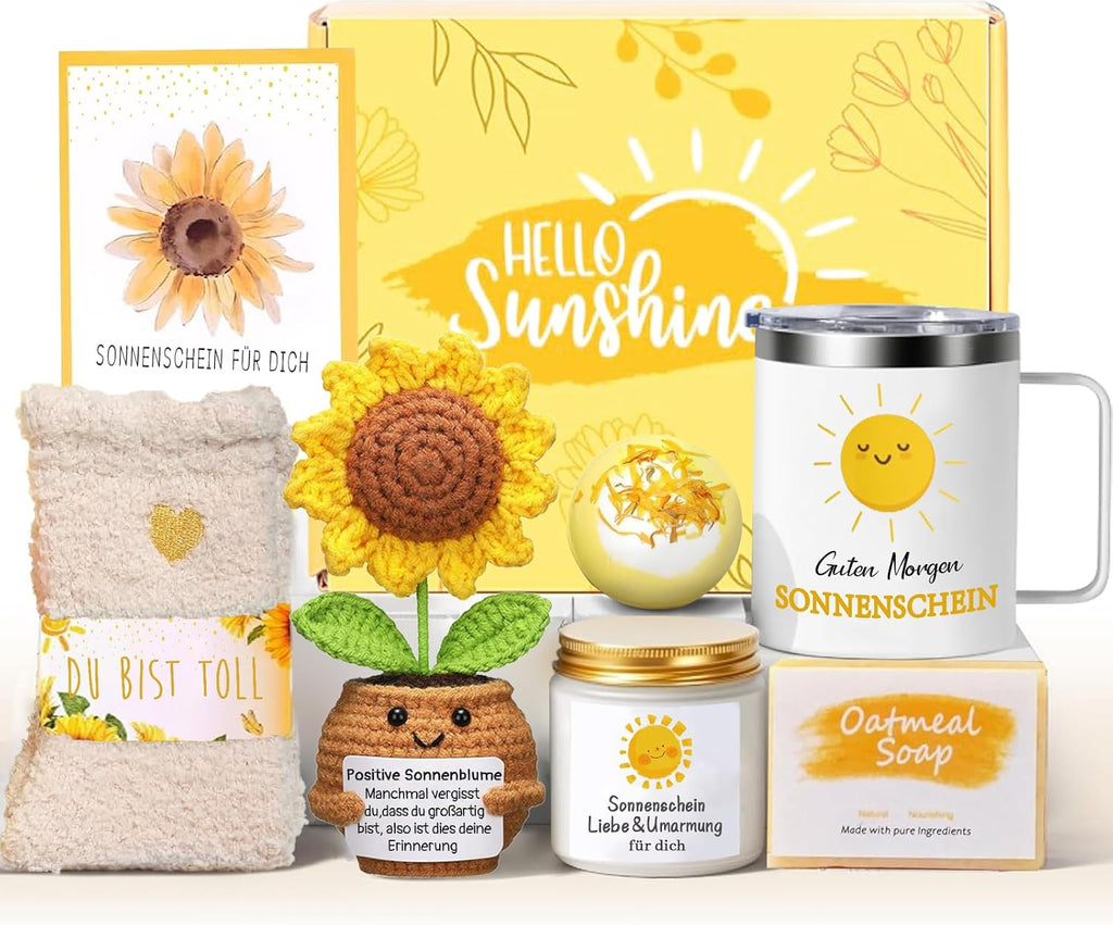 Frauen Wellness Geschenkkorb Entspannungs Spa Pflege Set fuer Mutter