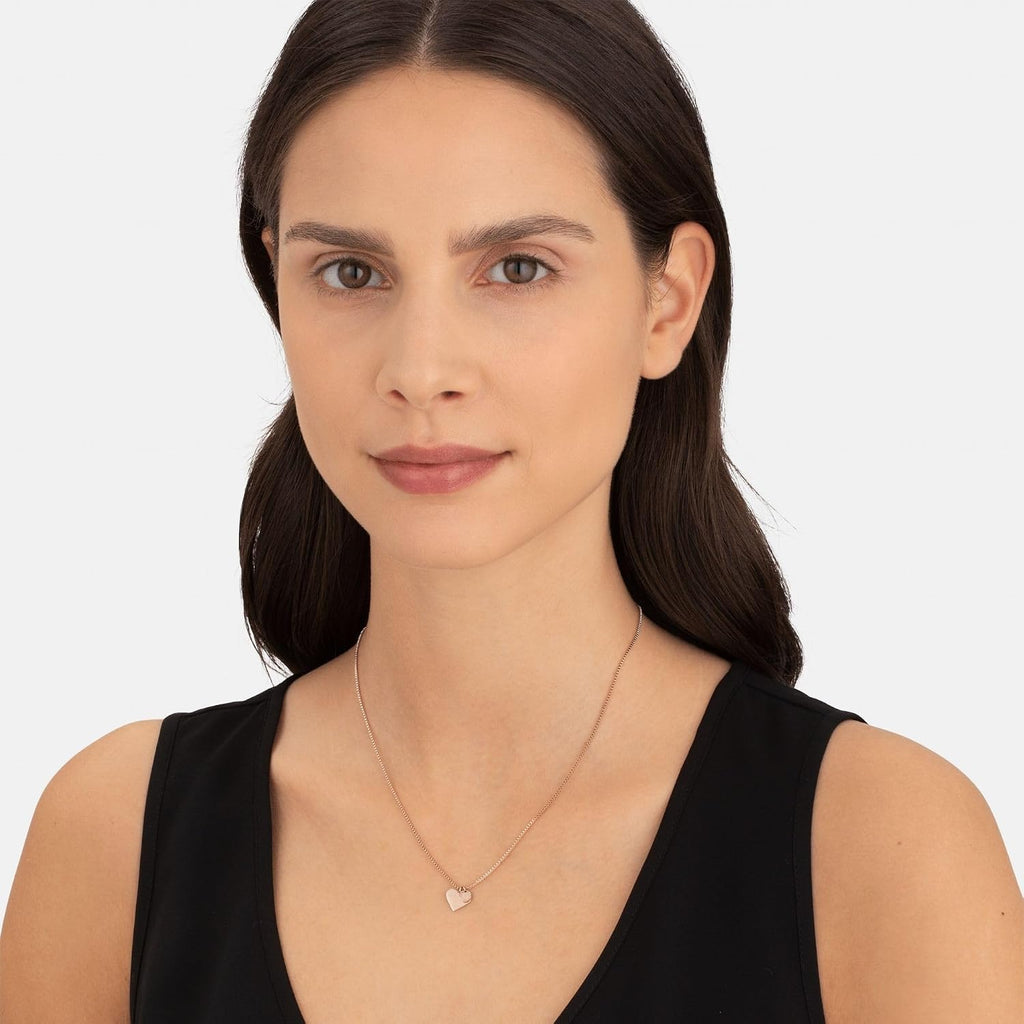 Liebeskind Berlin Schmuck Set Damen Edelstahl Kette Armband Ohrringe Herzanhaenge