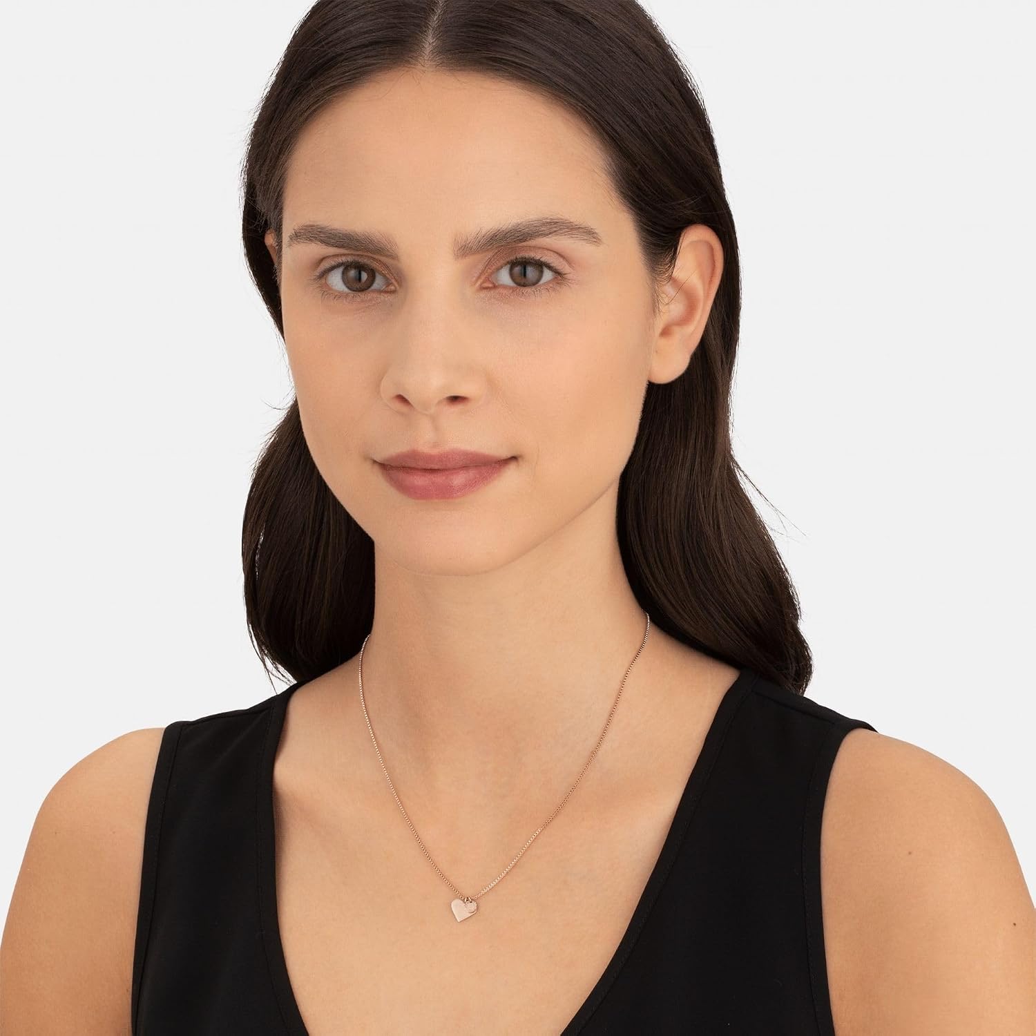 Liebeskind Berlin Schmuck Set Damen Edelstahl Kette Armband Ohrringe Herzanhaenge