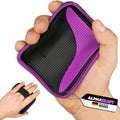 ALPHAKRAFT Griffpolster Neopren 1 Paar rutschfest fuer Kraftsport Training