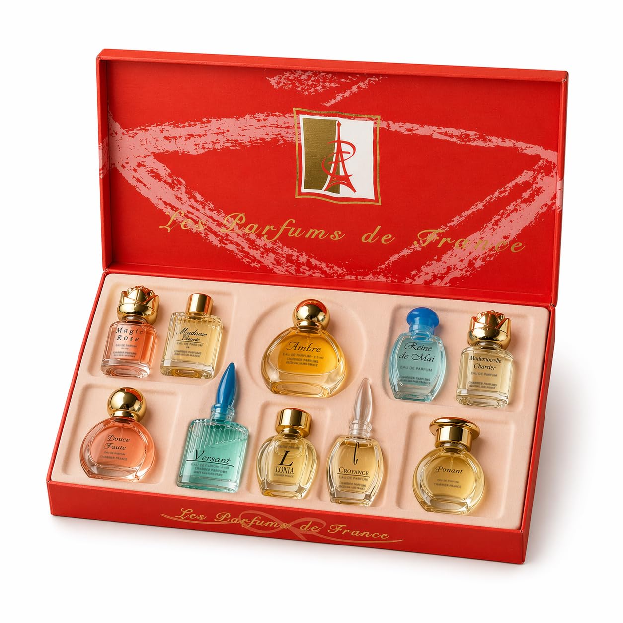 Top Ten Eau de Parfum Miniaturen Geschenkset 10 Stueck 57,8 ml