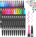 Aquarell Filzstifte 24 Farben Set fuer Handlettering Bullet Journal