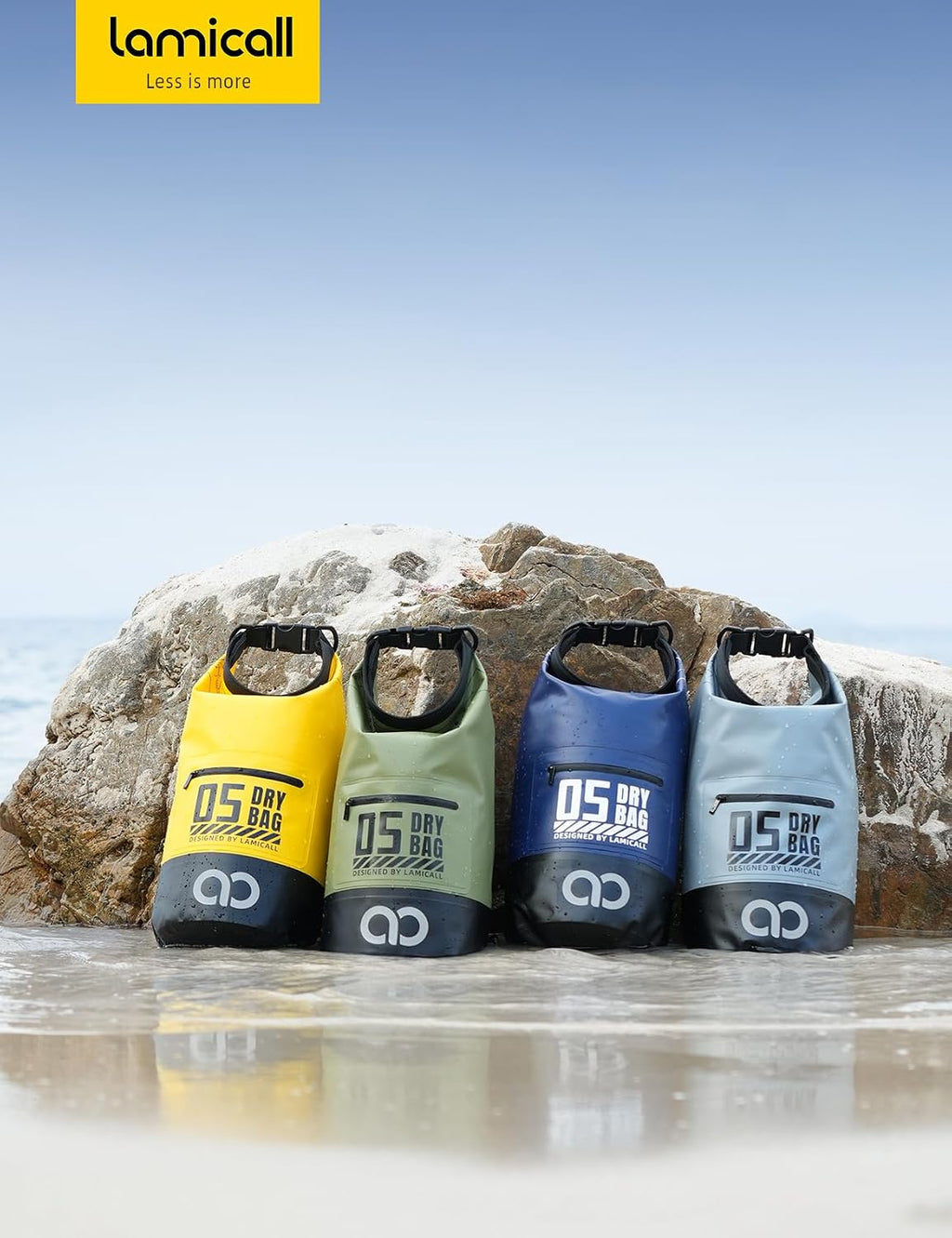 Lamicall Dry Bag wasserdichte Packtasche //// Rucksack