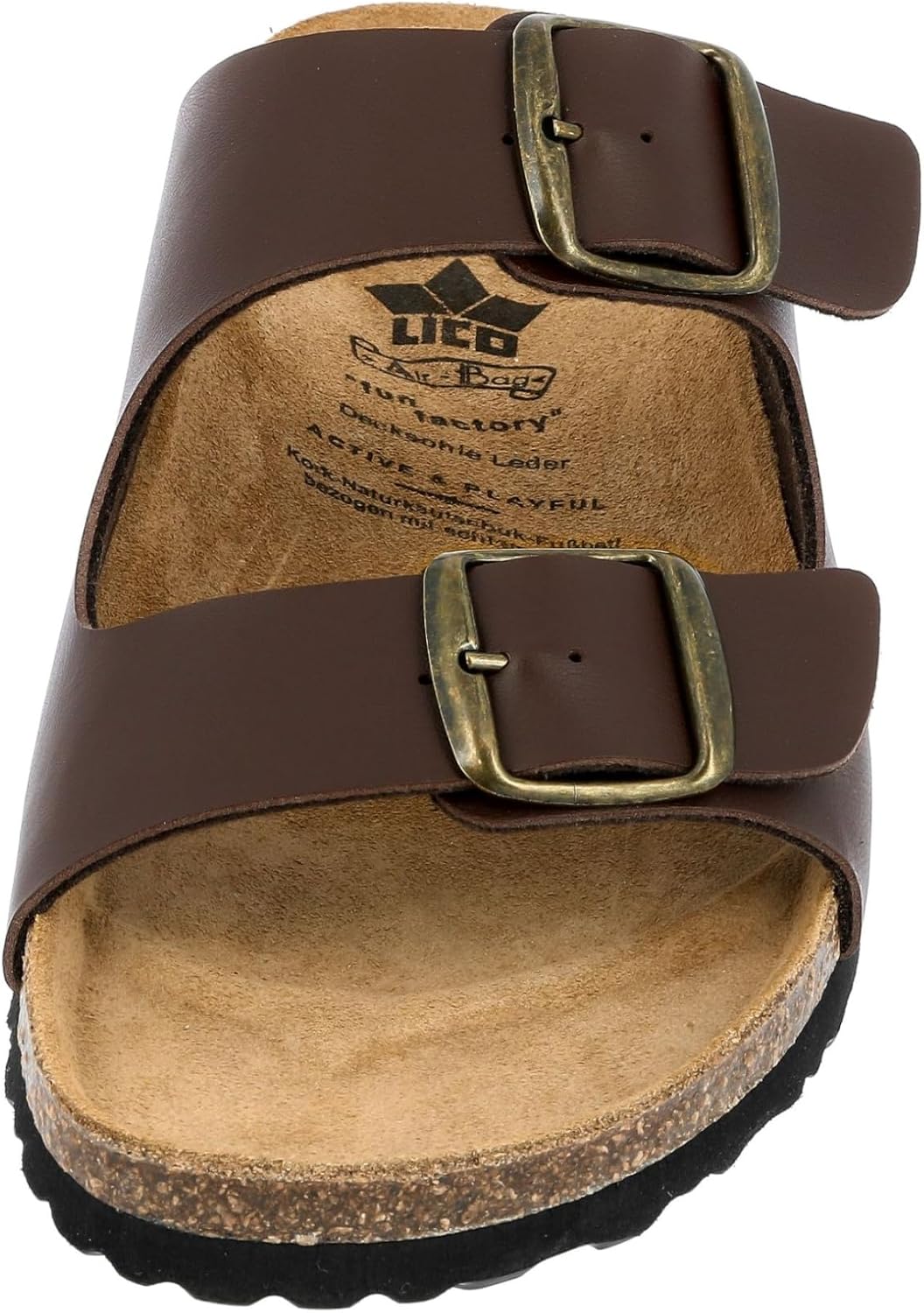 Lico Bioline Herren Hausschuh Pantoffel rutschfest warm Groesse anzeigen
