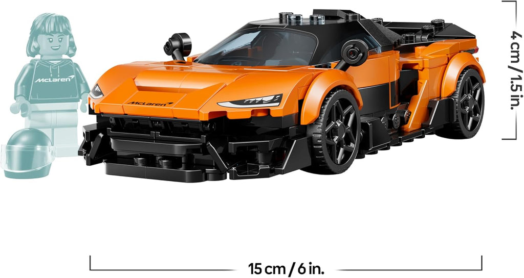 LEGO Speed Champions McLaren Senna GTR Modellauto mit Fahrer-Minifigur