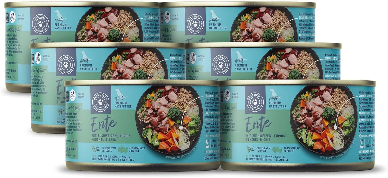 Pets Deli Mini Nassfutter Huhn mit Quinoa Brokkoli 16x100g verschiede