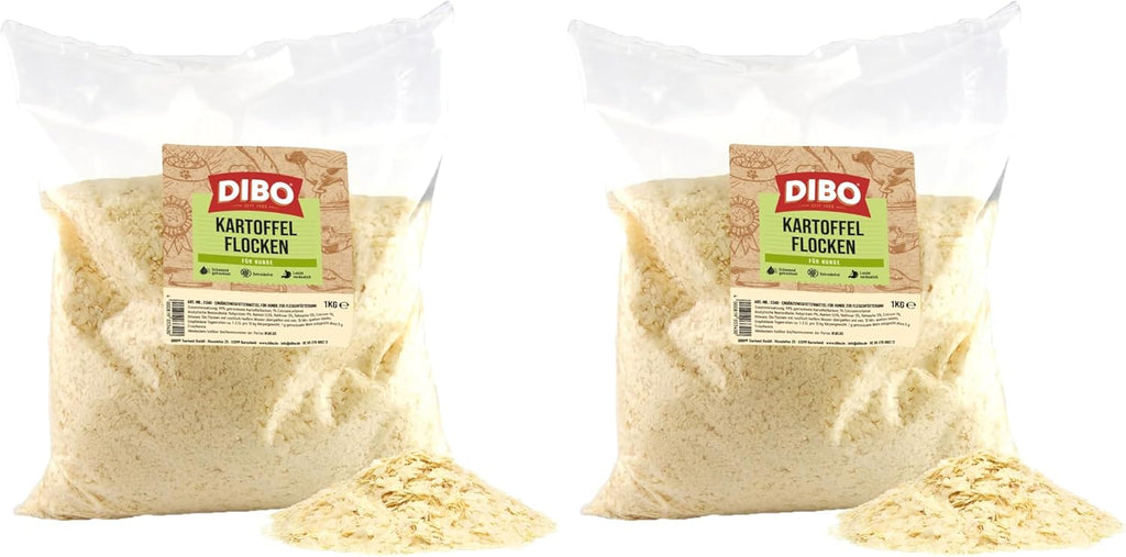 DIBO Kartoffelflocken Beutel Hundefutter Barf Ergaenzungsfutter