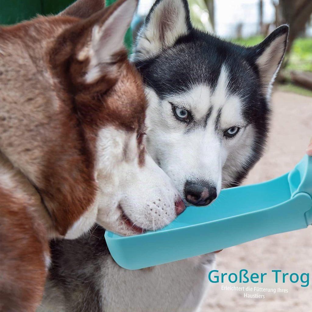 Hundetrinkflasche zum Mitnehmen Wasserflasche fuer Welpen Hunde