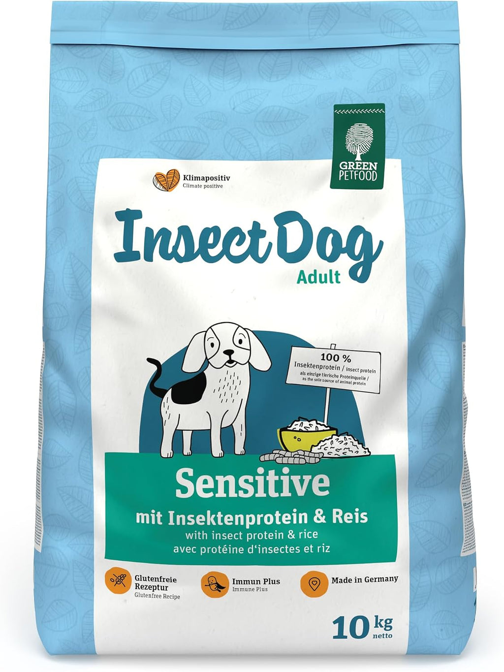 Hunde Trockenfutter mit Insekten und Reis verschiedene Sorten