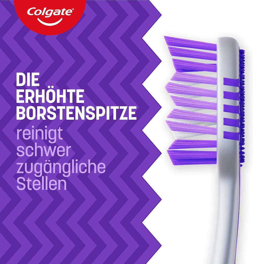 Colgate Zahnbuerste Zigzag Mittel 6er Pack Zahnbuersten