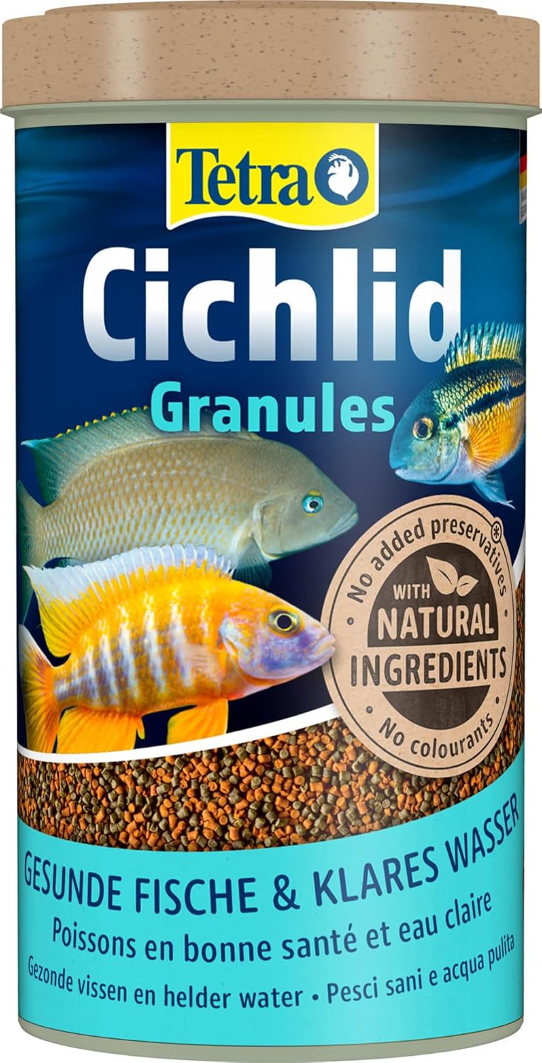 Tetra Cichlid Granules Fischfutter fuer mittelgrosse Cichliden