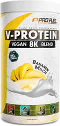 V-Protein 8K Blend Vegan Protein Zimt Flakes 79% Eiweiss, verschiedene Sorten