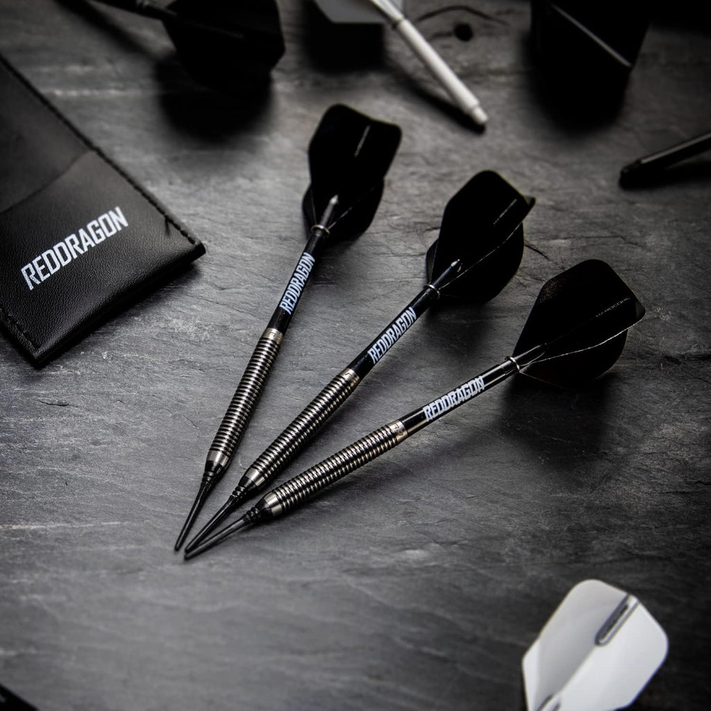 Red Dragon Pegasus Tungsten Softdarts oder Set mit Shafts Flights