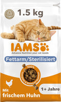 IAMS Sterilised Katzenfutter Huhn Trockenfutter ab 1 Jahr