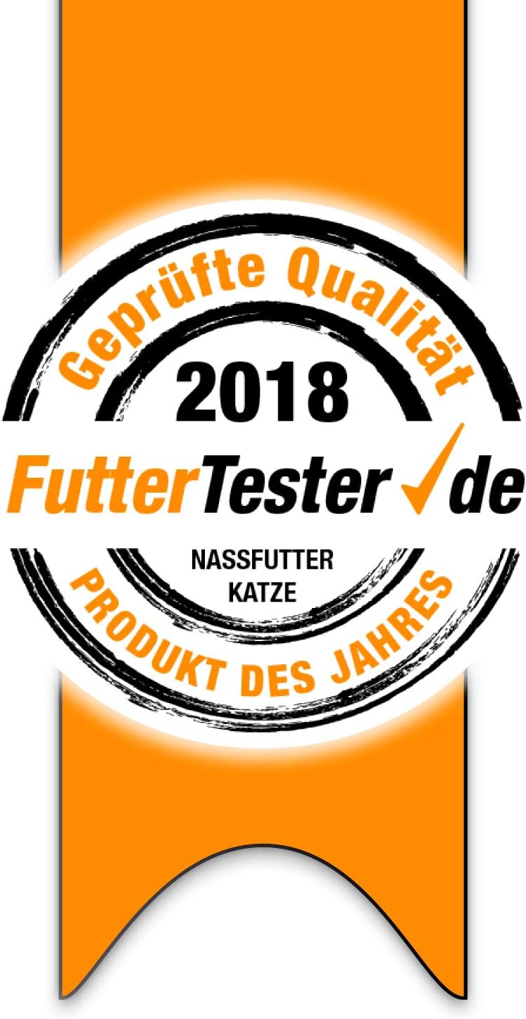 MjAMjAM Premium Katzen Nassfutter Mixpaket I 12x125g Huhn Rind Herzen getreidefr