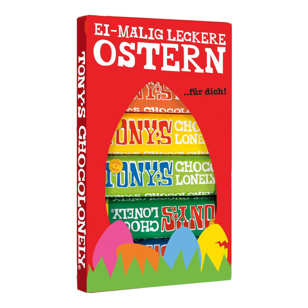 Tony's Chocolonely Schokoladen Mix Geschenkbox 8er Set verschiedene Sorten