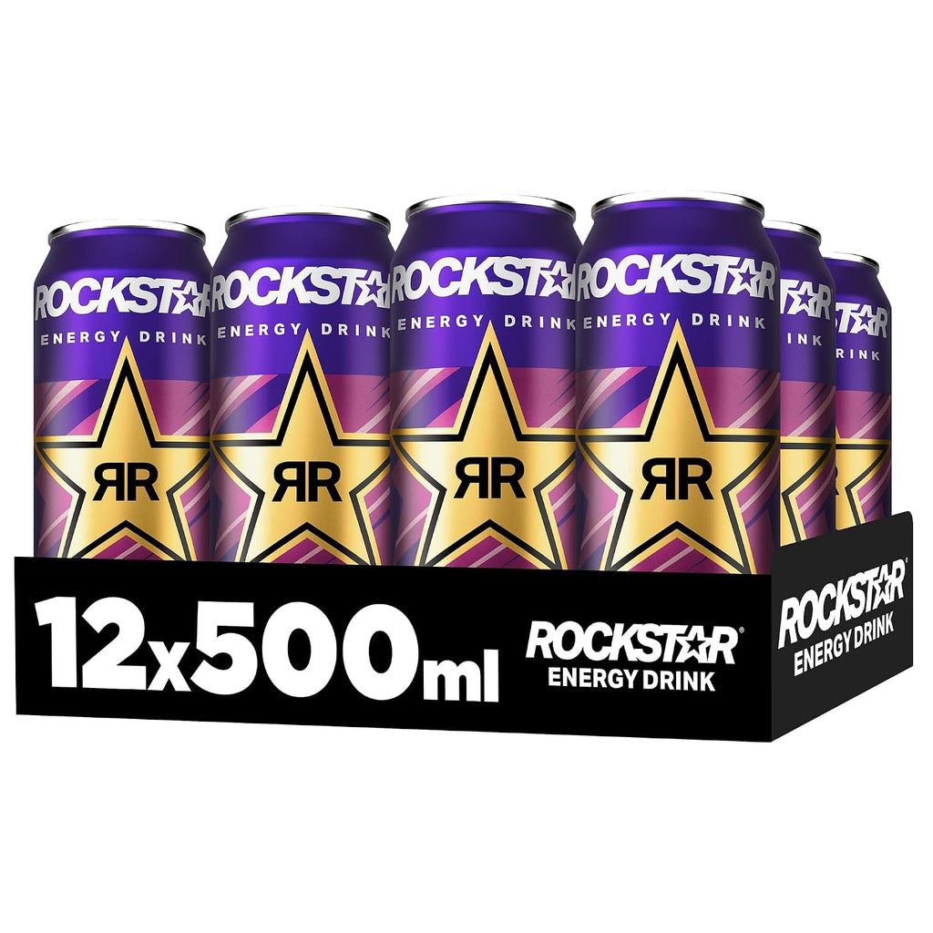 Rockstar Energy Drink Tropical Guava Geschmack - Koffeinhaltiges Erfrischungsget