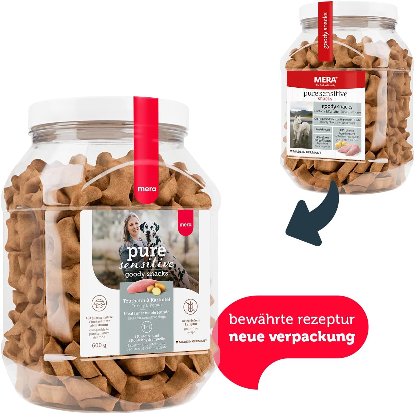 Hunde Leckerli Truthahn mit Kartoffel glutenfrei Trainingssnack