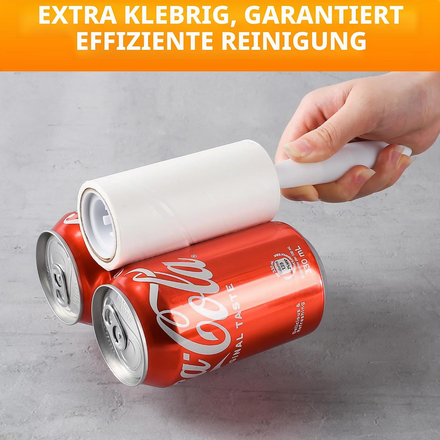 Fusselroller 20 Rollen mit 2 Abrollern und 60 Blatt pro Rolle
