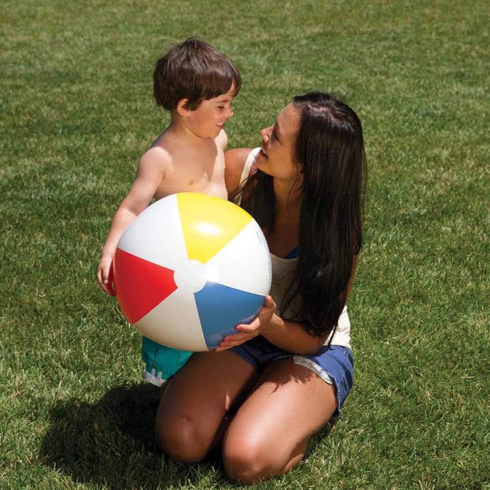Intex 59020NP Aufblasbarer Ball 51cm Wasserball Strandball Poolball Vinyl Bunt
