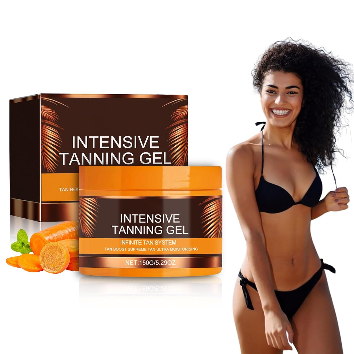 Shefave Intensiv Braeunungsgel Karottenoel Selbstbraeuner 150g