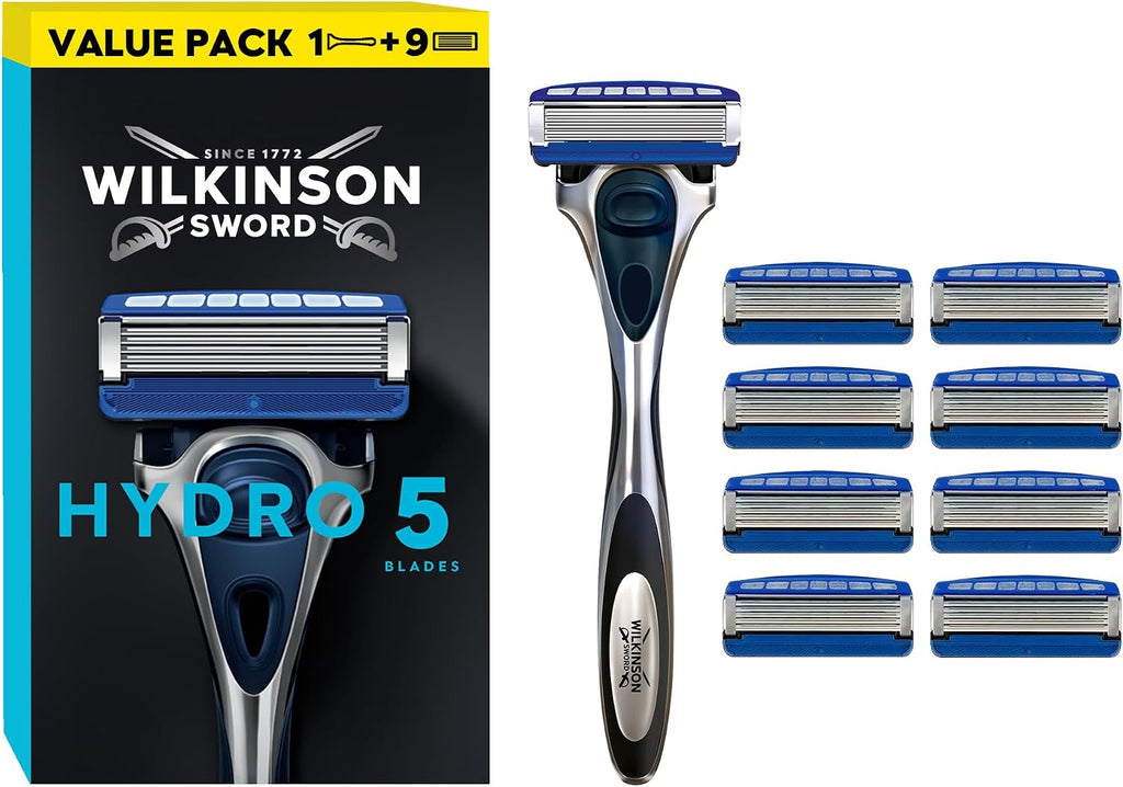 Wilkinson Hydro 5 Rasierer Set mit Griff und 13 Klingen