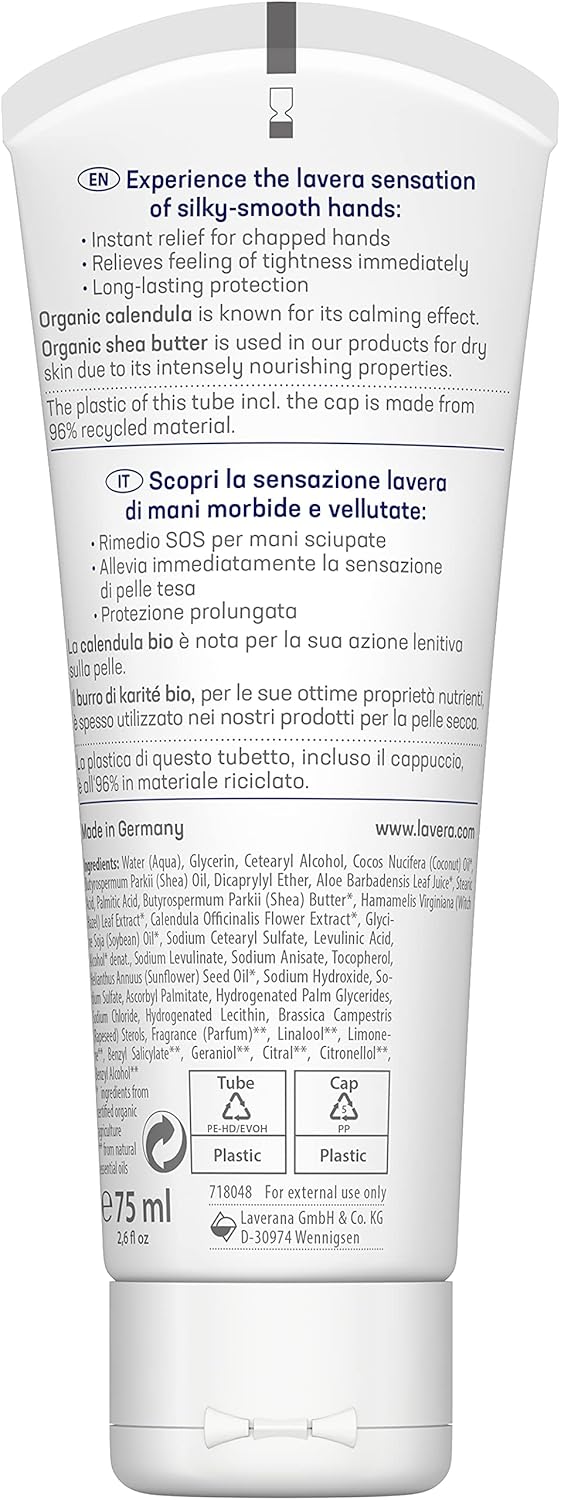 Lavera Repair Handcreme Bio Calendula Sheabutter Vegan