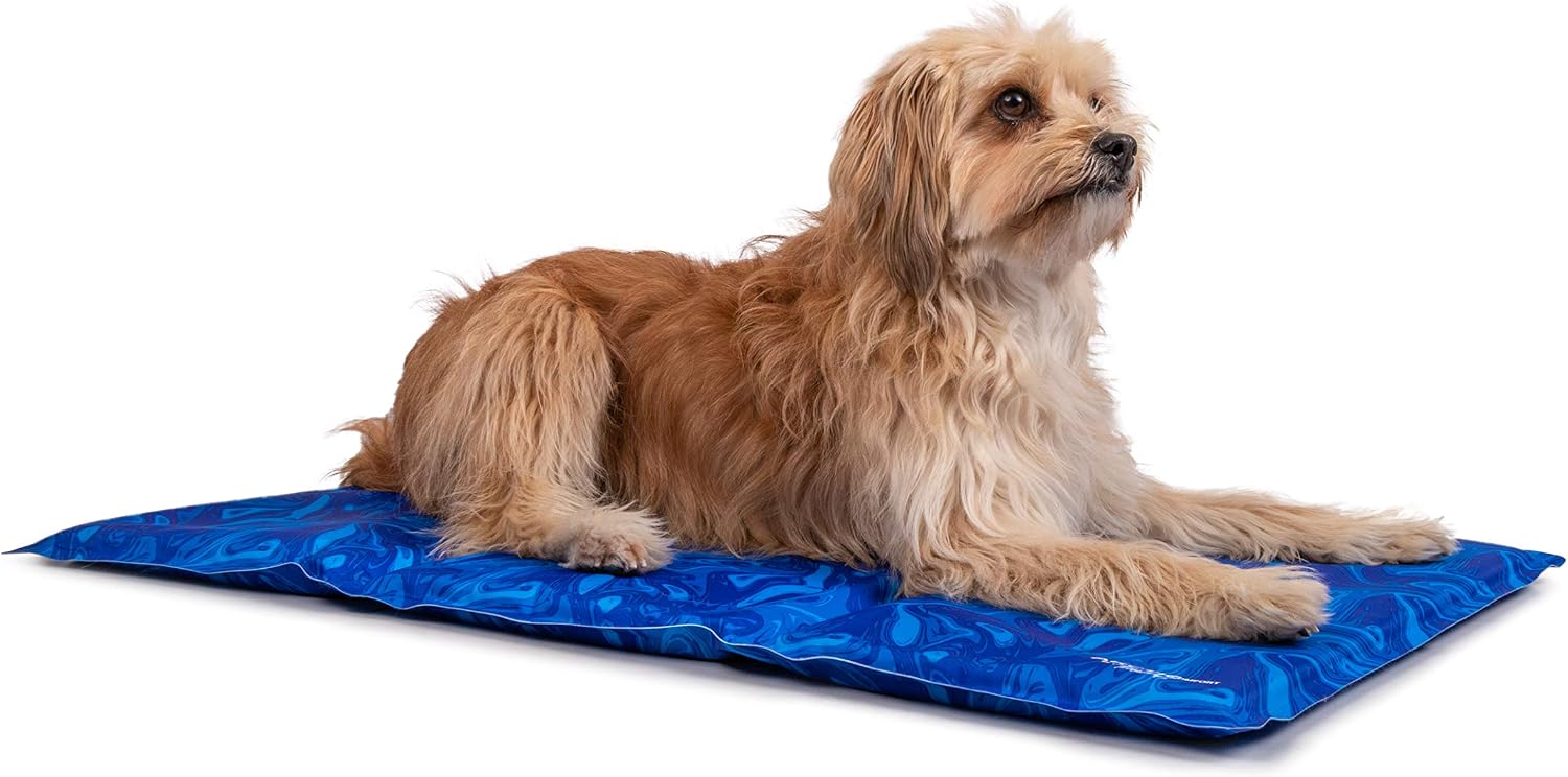 TrendPet Arctic Comfort Kuehlmatte Hund 60x45 cm 20 mm extra dick selbstkuehlend