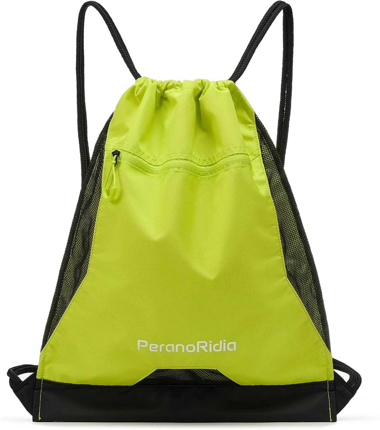 Sportbeutel Turnbeutel 36x45x7 cm Unisex Rucksackbeutel Schwarz/Grau/Gruen
