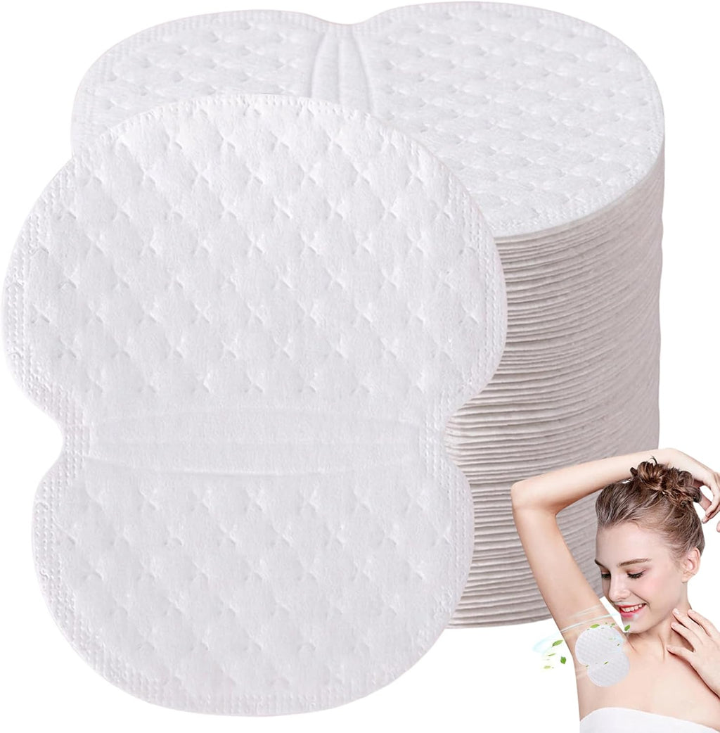Achselpads gegen Schwitzen 100 Stueck Damen Herren - Anti-Schweiss Einlagen