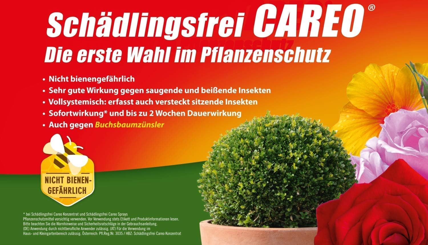 Substral Celaflor Schaedlingsfrei Careo Konzentrat 250 ml gegen Blattlaeuse