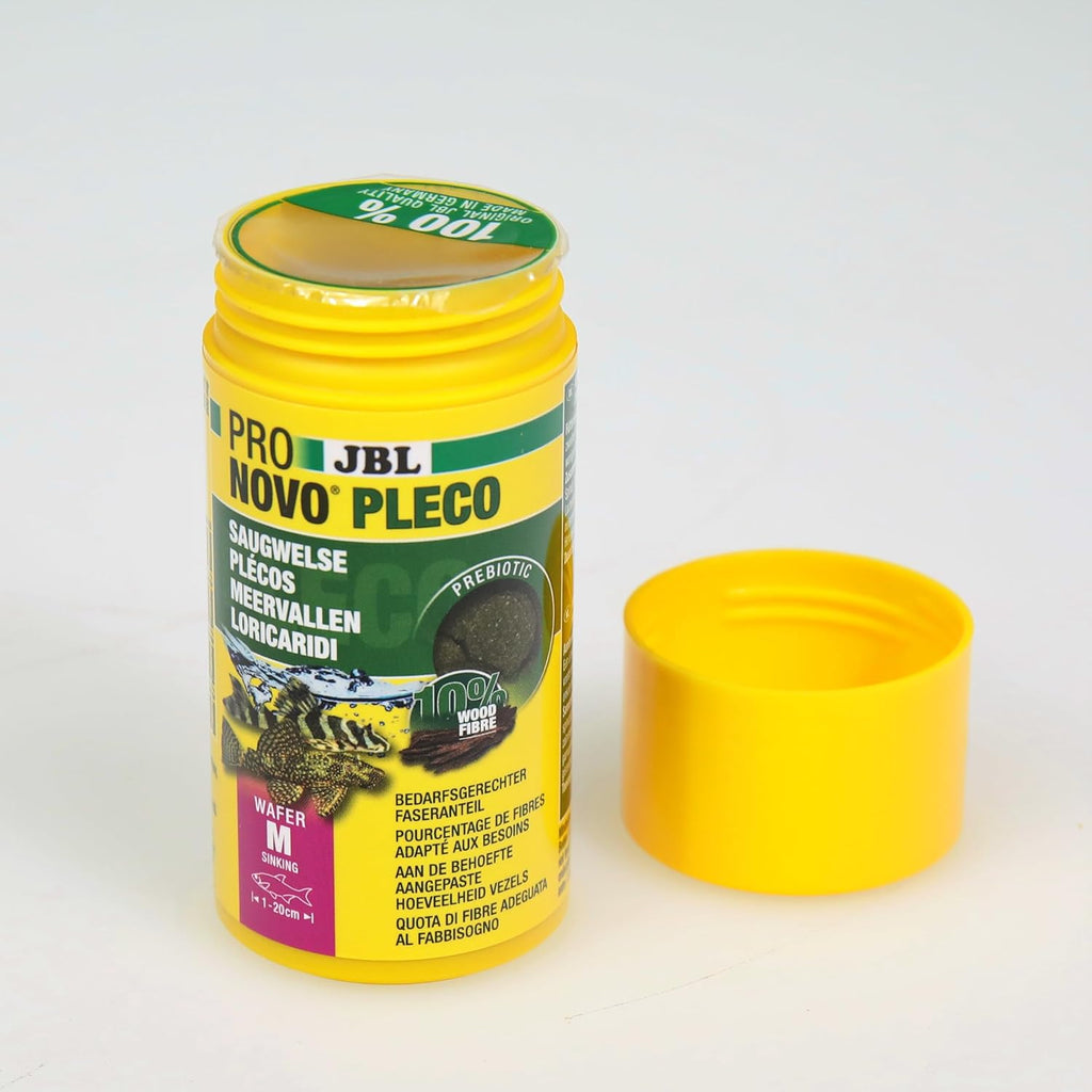 JBL ProNovo Pleco WAFER Futterwafer fuer Saugwelse 1-20 cm Groesse M 100 ml