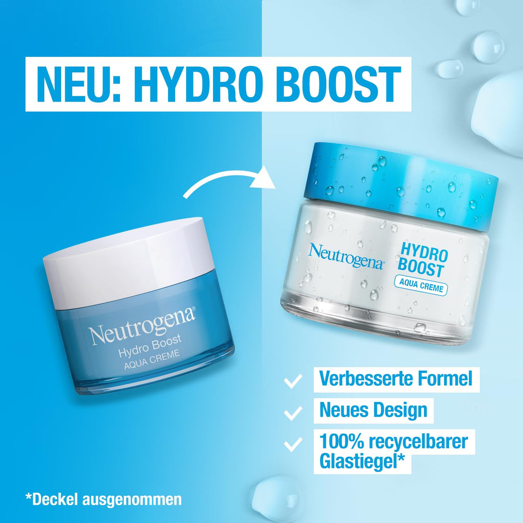 Neutrogena Hydro Boost Aqua Creme parfuemfrei mit Hyaluronsaeure
