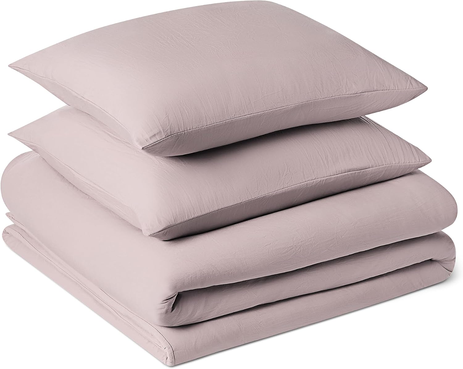 Amazon Basics Bettwaesche 135x200 cm 2-teilig Mikrofaser blau 200cm