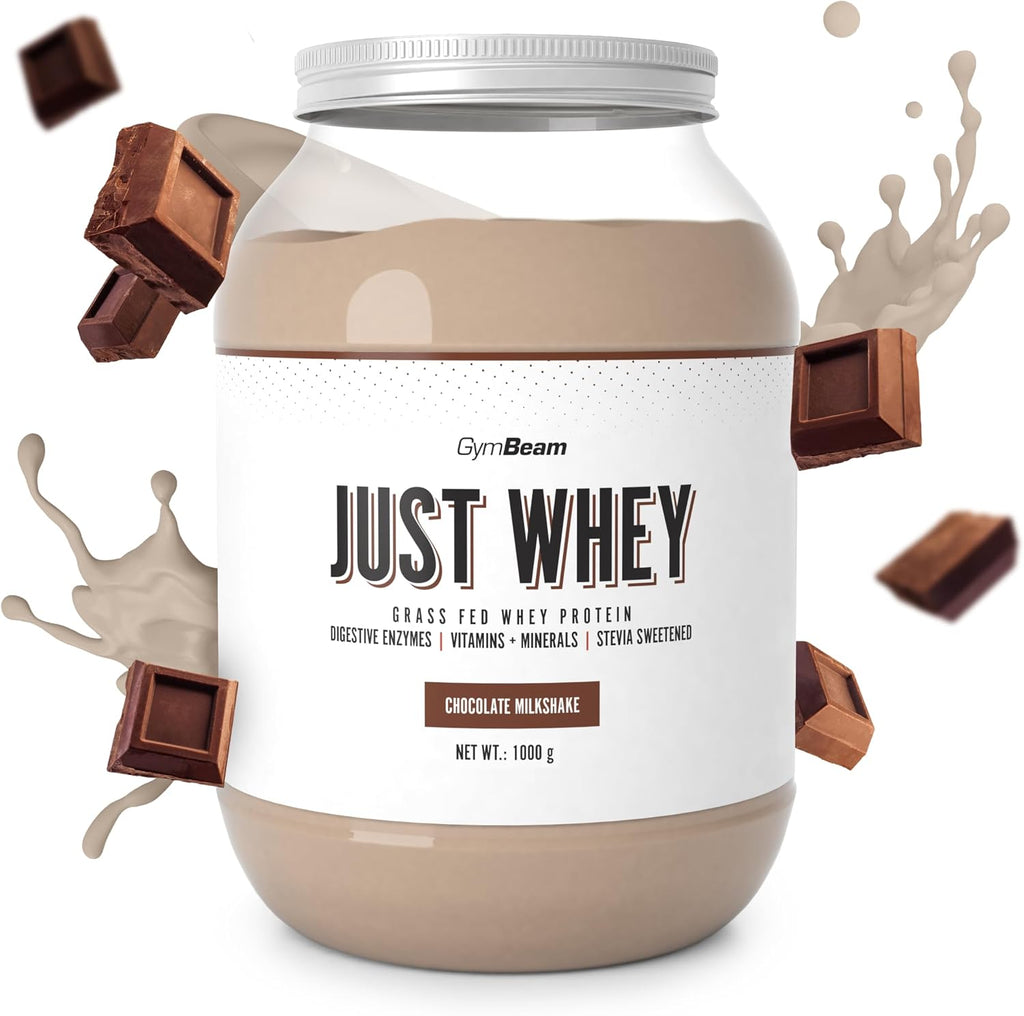 Just Whey Protein Pulver Banane mit Digezyme BCAA verschiedene Sorte