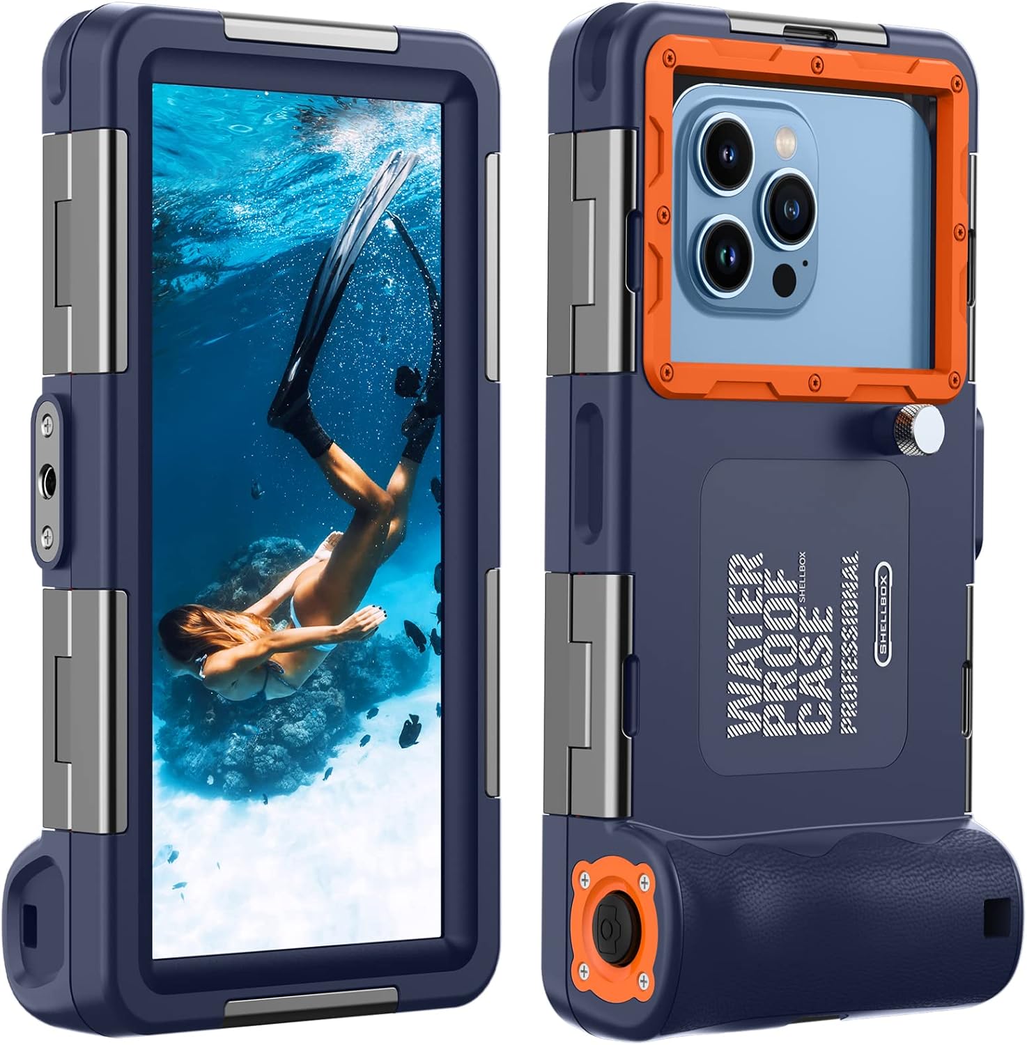 Lanhiem Wasserdichte IPX8 Handytasche bis 15m fuer iPhone Samsung Huawei Xiaomi R