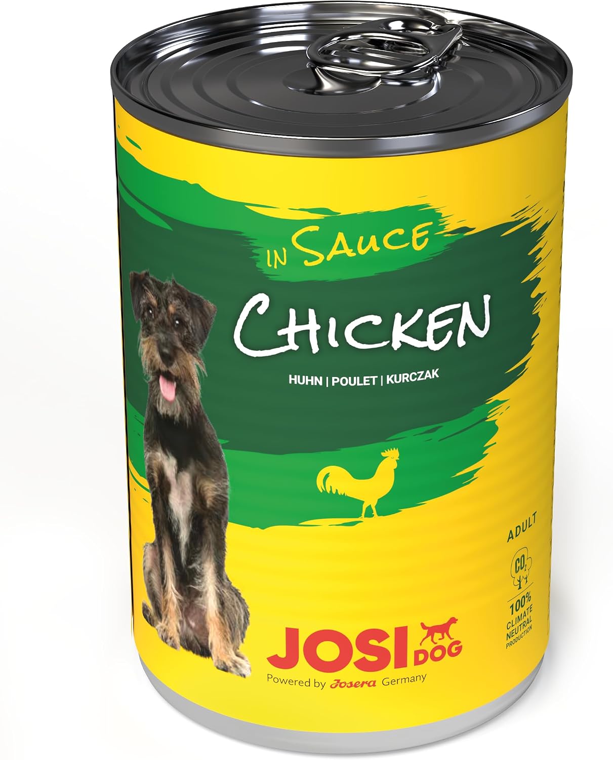 JosiDog Adult Nassfutter mit Wild in Sauce 12 x, verschiedene Sorten