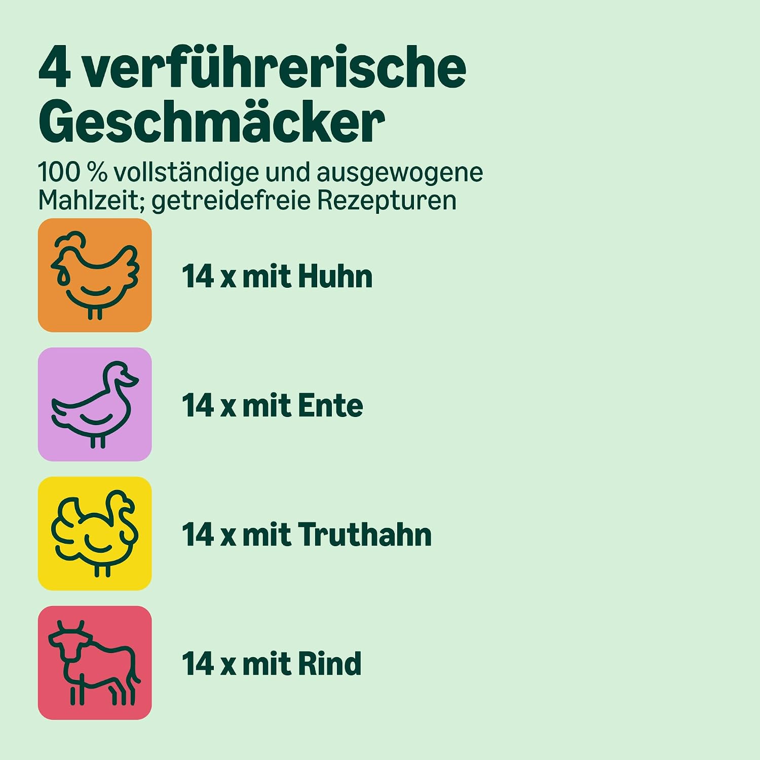 by Amazon Katzenfutter nass getreidefrei fuer ausgewachsene Katzen Fleischauswahl