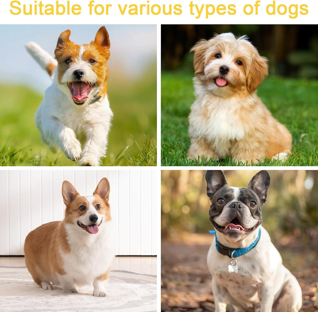 Wasserspielzeug Hund 22 cm mit Nylonseil fuer mittelgrosse und grosse Hunde Gelb